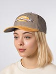 Бейсболка STETSON арт. 7721169 BASEBALL CAP VINTAGE DISTRESSED (серо-коричневый / горчичный)